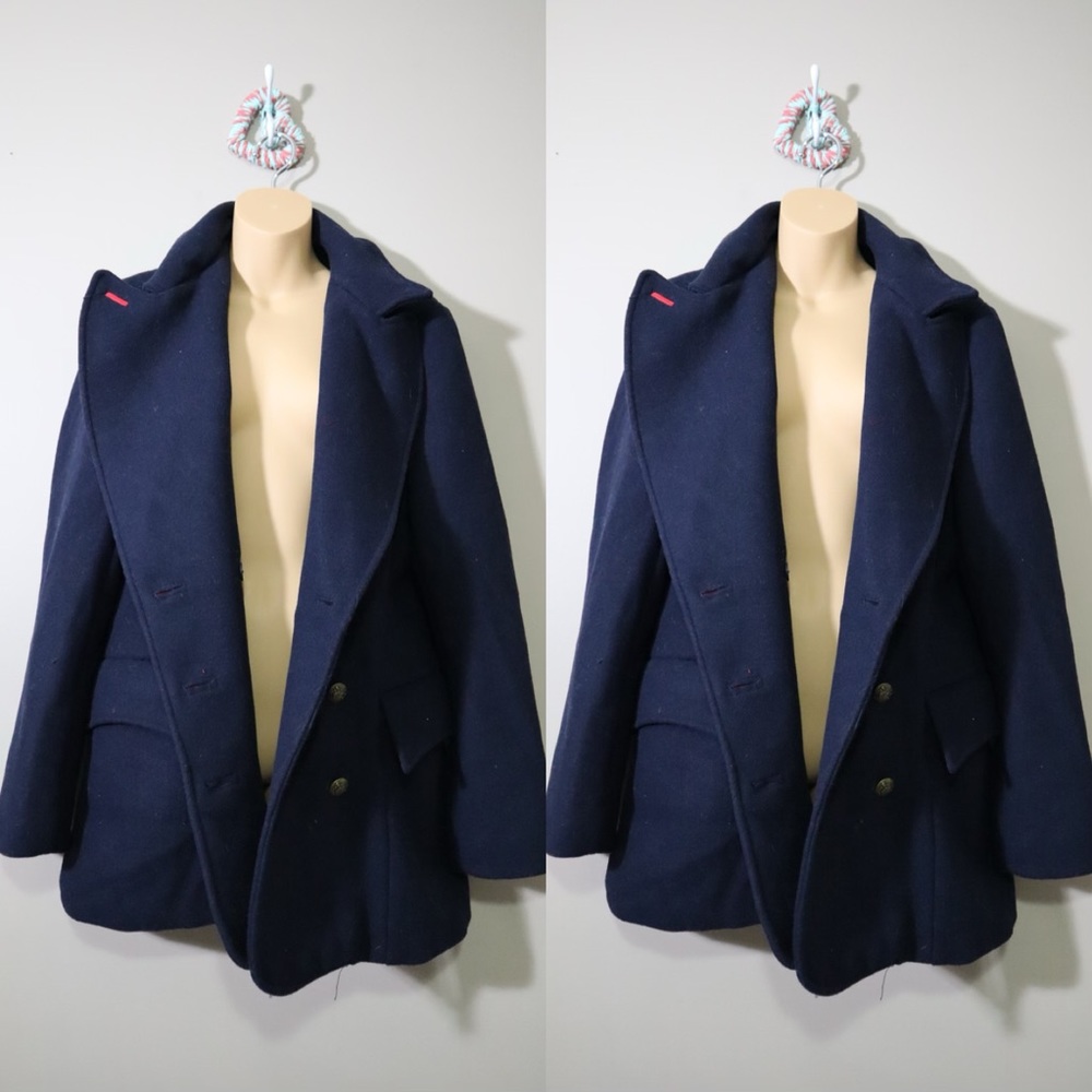 Free People Chicago Fitted Peacoat - Picture 3 of 5